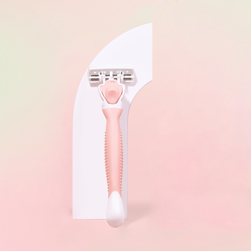 Wanfei Private Area and Armpit Hair Razor, Safety Razor, Manual Razor for Women, 6-Layer Blade Razor