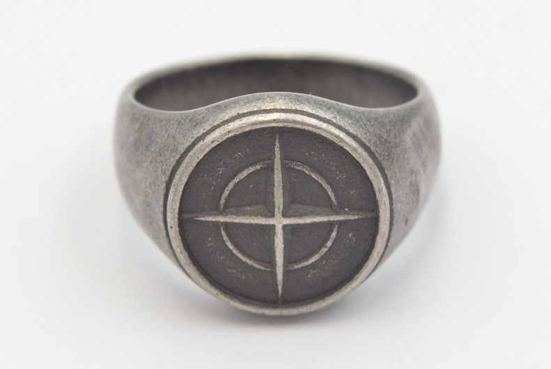 13g Weight Rings Classification 11, 12, 7 Ring Size 1 Piece Quantity Holiday, Daily Occasion Titanium Steel Material Geometric Pattern Unisex Gender Polishing Design Retro, Simple Style Style Retro Simple Style Geometric Titanium Steel Polishing Unisex Rings 14