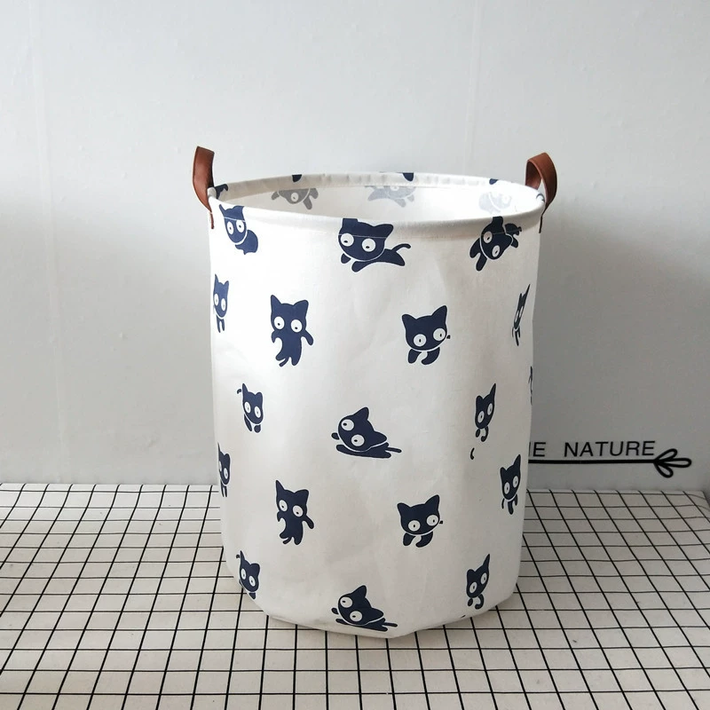 Cartoon laundry basket, big cloth, foldable storage system, toy, home decor