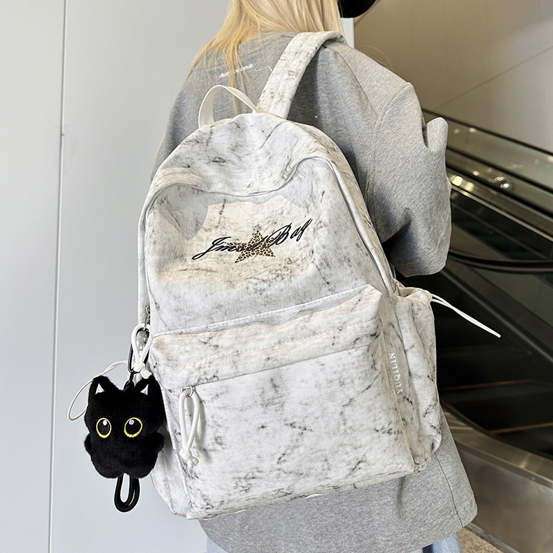 School Bag 2026 New Model High-Value Retro Backpack for College Students, Large Capacity Versatile School Bag