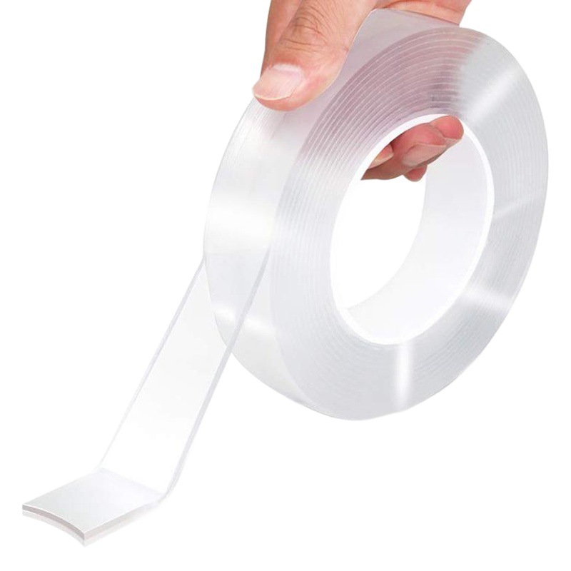 Weiqi fuerte nano cinta adhesiva de doble cara impermeable inconsútil gancho de uñas transparente cinta adhesiva de acrílico cinta adhesiva de doble cara