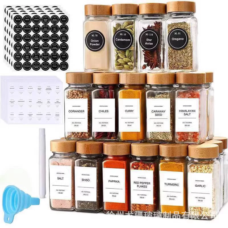 (Cross-border trading), square bottle, Amazon, 120 ml, 4 oz, 24 pieces