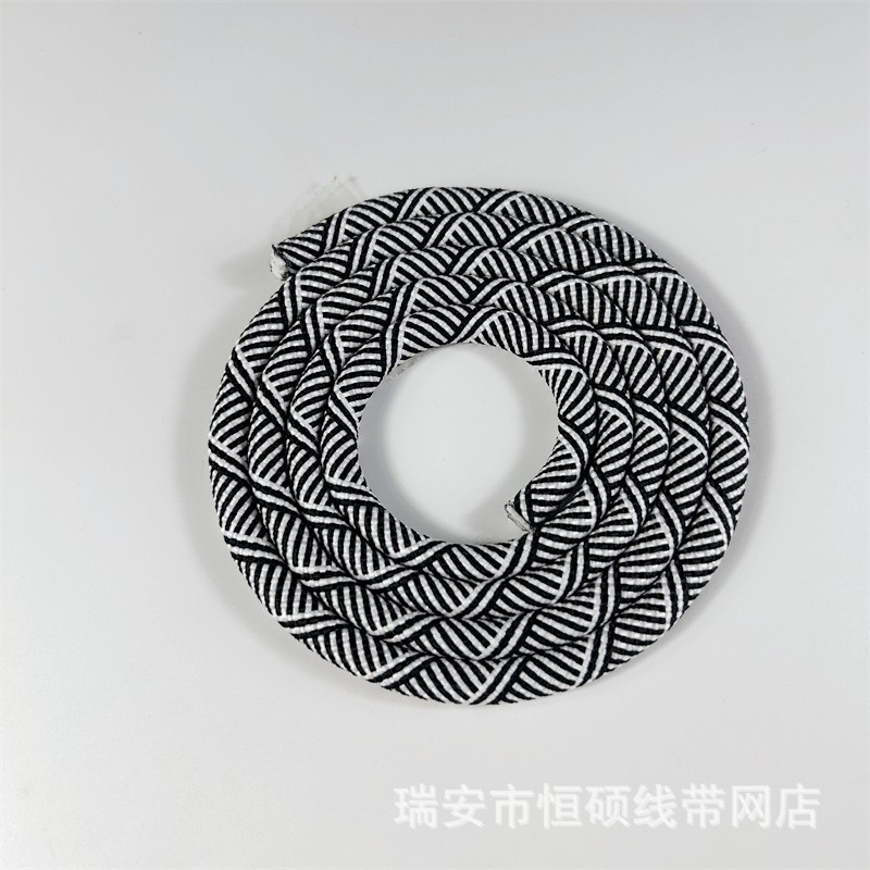 흑백 얼룩말 무늬 * 8mm * 색상별 50m, 50개 단위로 주문하세요.