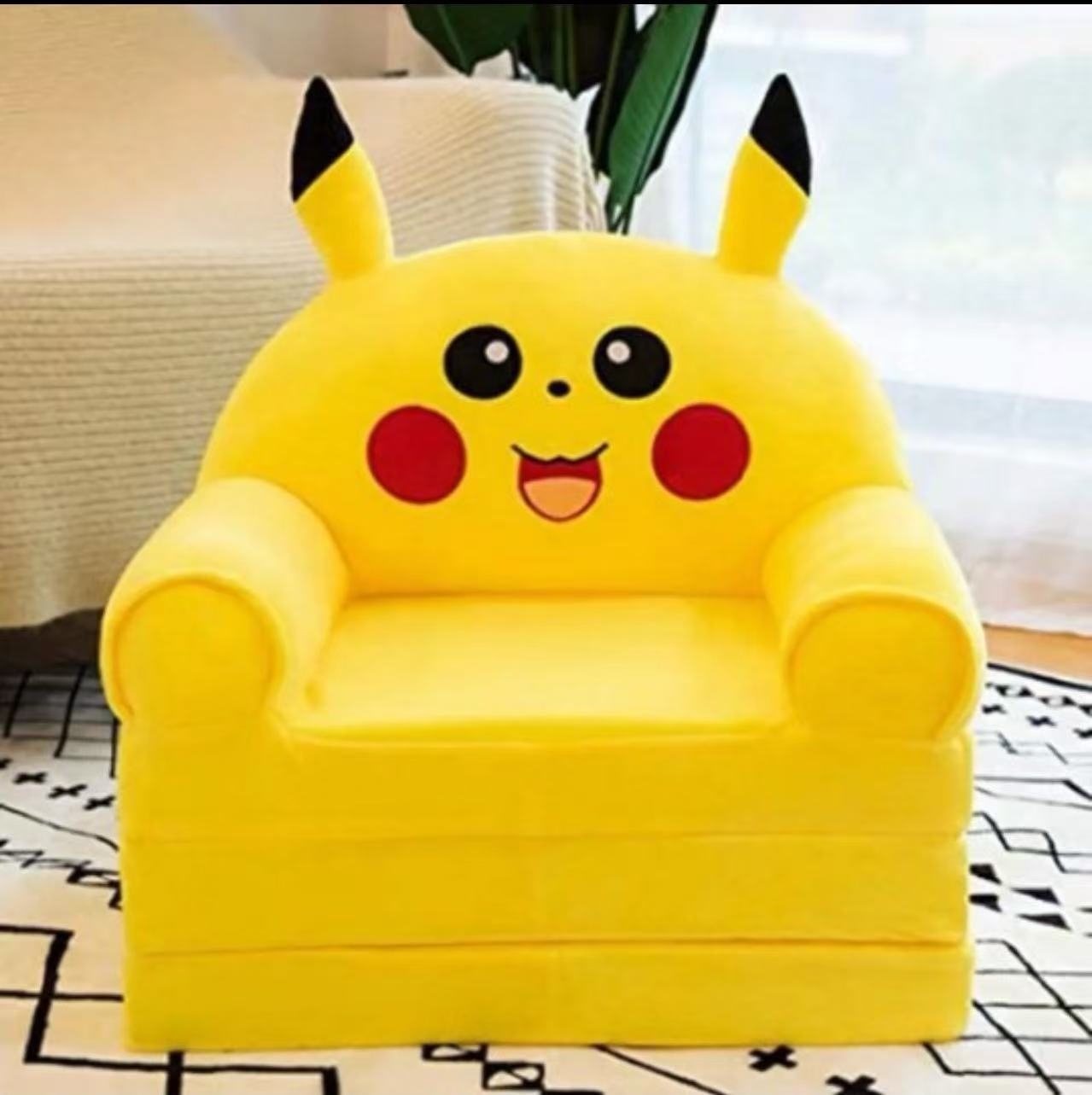 Cross-Border Wholesale Shell-Type Children's Folding Sofa, Baby Cartoon Seat, Children's Small Sofa, Removable and Washable Baby Stool
