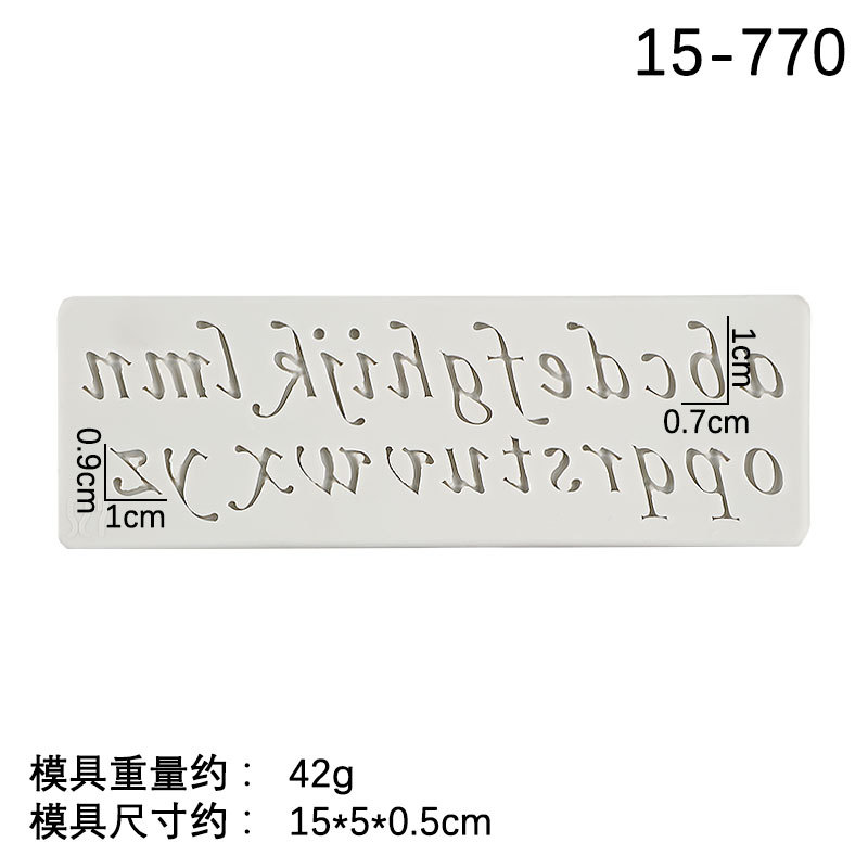 Fondant cake decoración letras mayúsculas y minúsculas y dígitos feliz cumpleaños silicona molde para hornear cerámica suave arcilla epoxi molde
