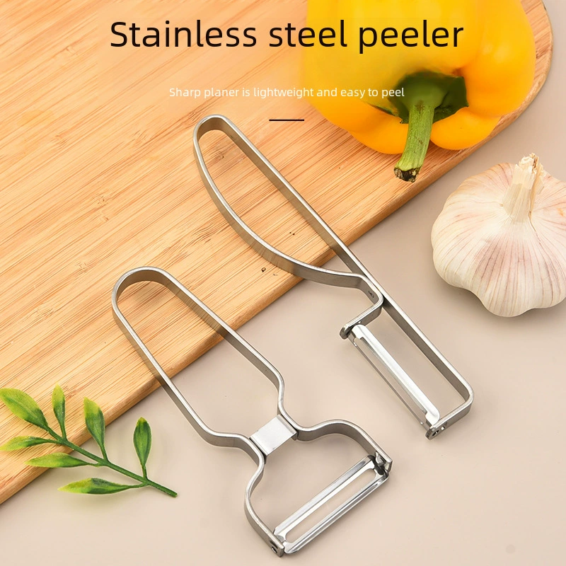 Stainless steel peeler All steel peeler Fruit melon planing Cauliflower planing Stainless steel peeling planing Kitchen gadget