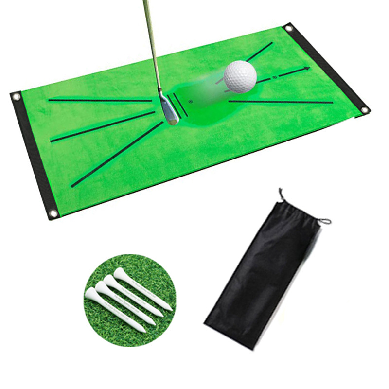 Alfombra de golf de interior GolfBattingMat plegable práctica de golf estera almohadilla de goma almohadilla de bola