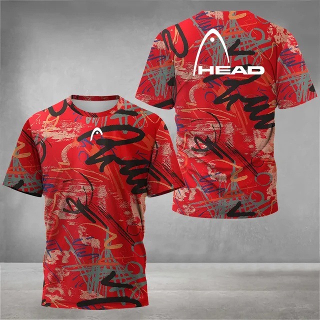 Deportes para hombres malla suelta transpirable manga corta cuello redondo camiseta venta directa de fábrica impresión digital 3D