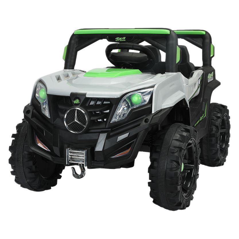 Inventario grande coche eléctrico para niños cuatro ruedas todoterreno controlado remoto coche de juguetes para niños se puede sentar bebé carro de balanceo para niños