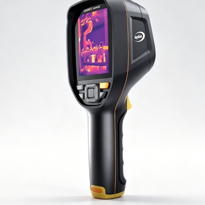 Infrared handheld thermal imager for electrician maintenance, used for imaging high-voltage fittings and aging insulation of heating cables Infrared handheld thermal imager for electrician maintenance, used for imaging high-voltage fittings and aging insulation of heating cables
