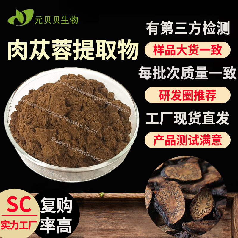 行业精选肉苁蓉提取物20:1肉苁蓉浓缩粉现货原料水溶肉苁蓉粉散装