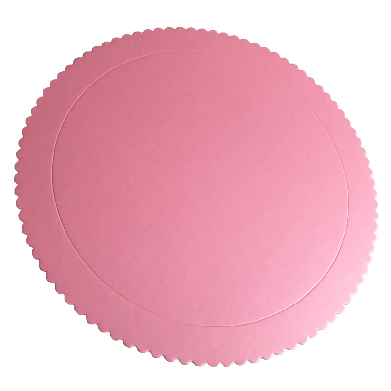 圆形花边各色印刷蛋糕底托2mm3mm硬纸板蛋糕垫蛋糕托盘cake board
