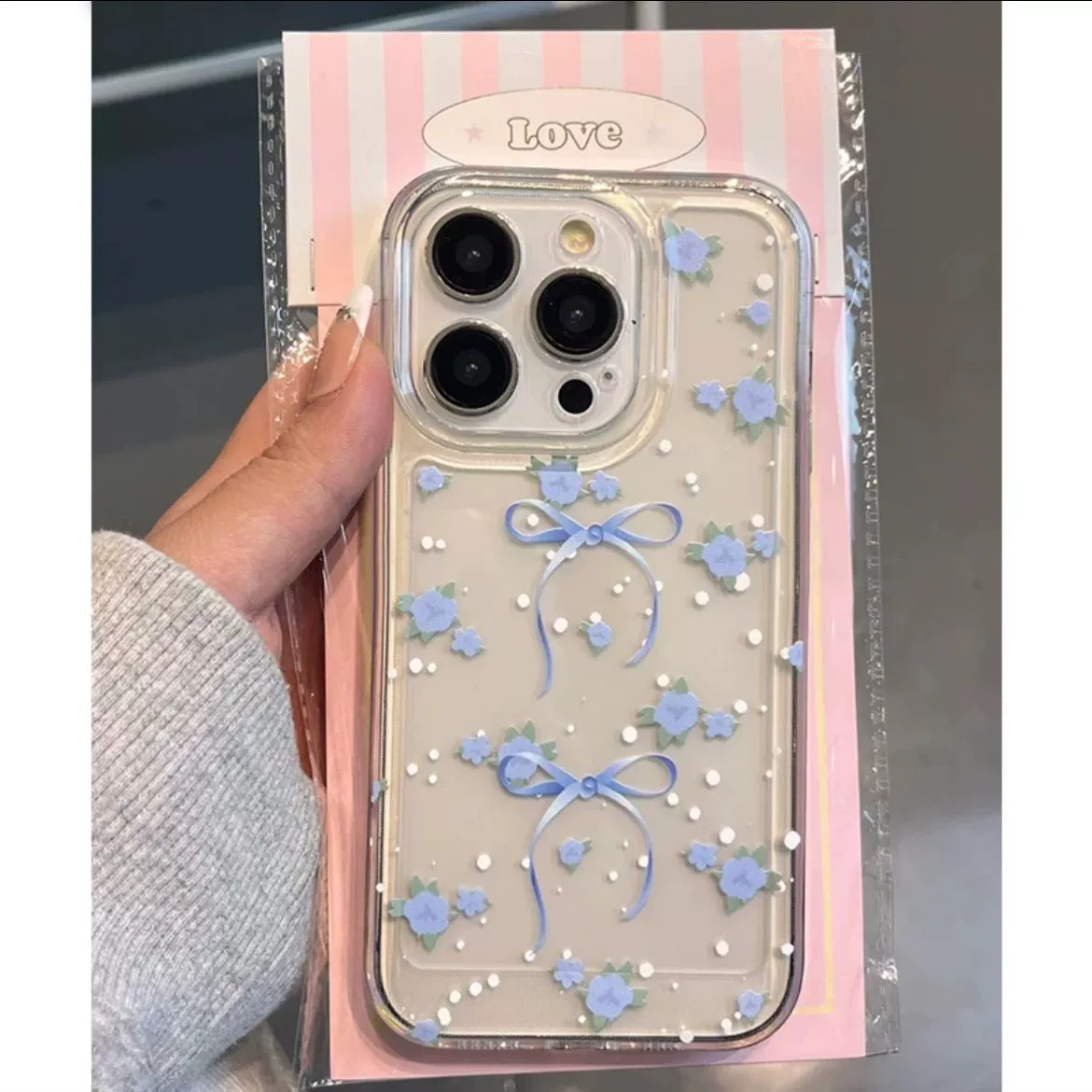 Apple, iPhone16, совместимый чехол с бантом, 13/12