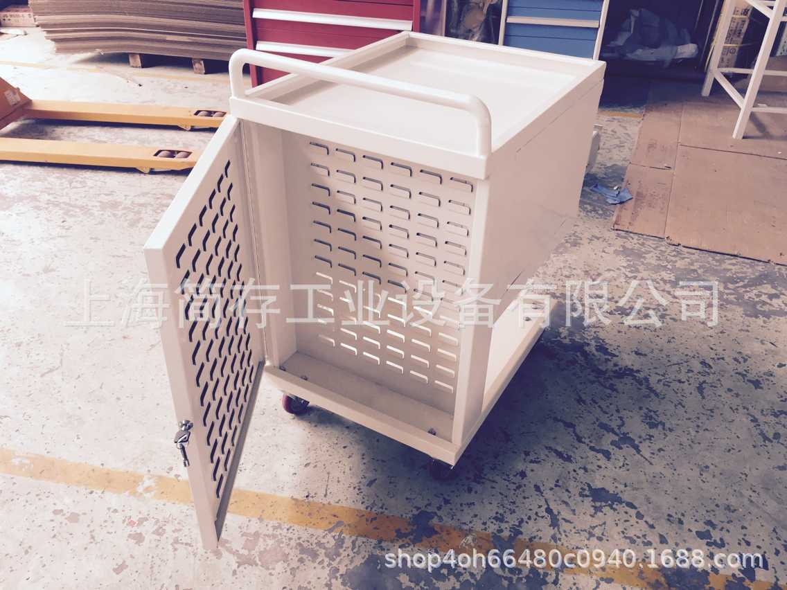 制作移动型作业车 车间维修工具车组合工具柜柜 多功能挂板工具车