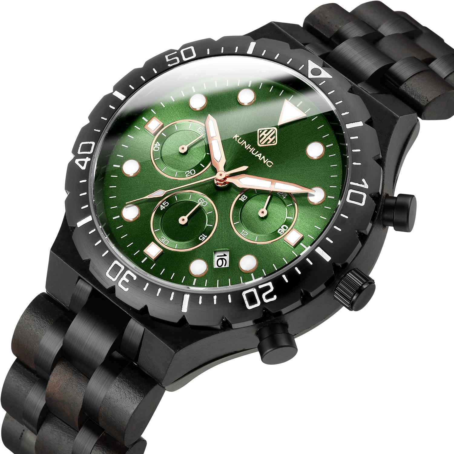 昆皇 Swiss watch, universal quartz fashionable retro watch strap, wholesale