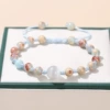 Woven bracelet, cat's eye