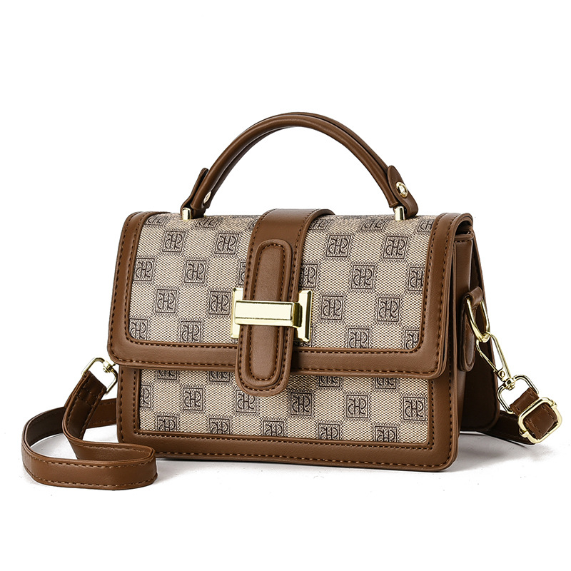 Borsa a tracolla singola versatile quadrata piccola da donna, di alta qualità, 2025, nuova moda, alla moda, transfrontaliera_voghion.com