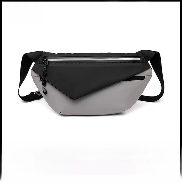 Functional Film Waterproof Commuter Chest Bag Boys Shoulder Bag Men's High-End Fashion Versatile Casual Crossbody Bag