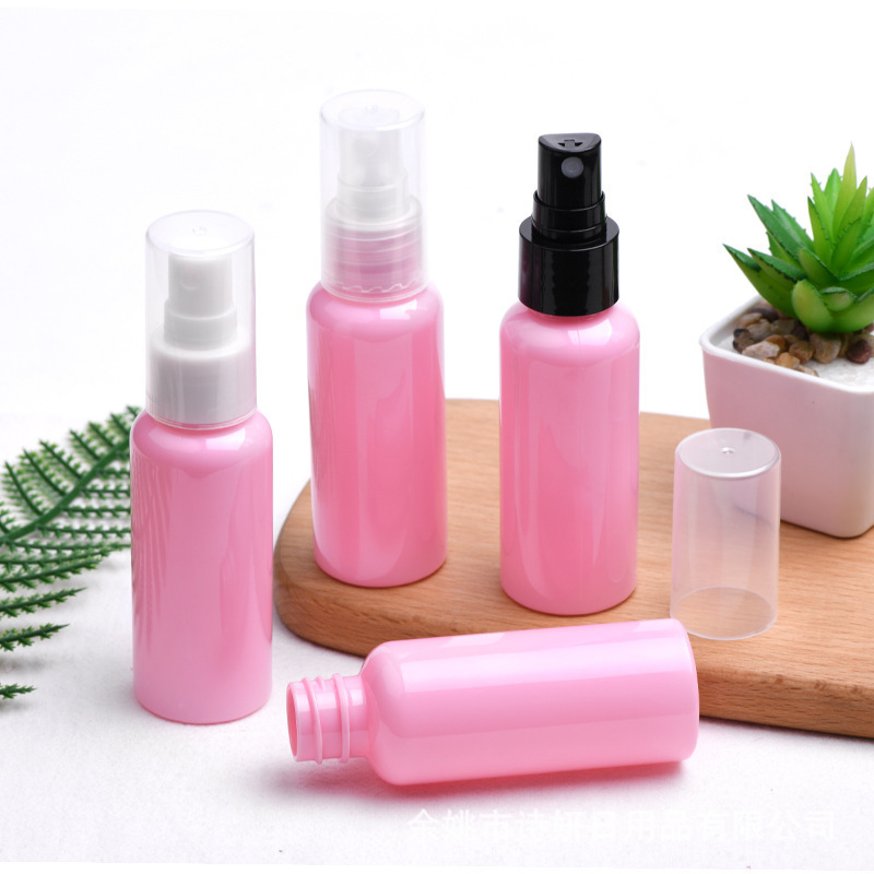 50ml圆肩全罩喷雾瓶爽肤水纯露喷瓶消毒水杀菌细雾喷瓶PET瓶