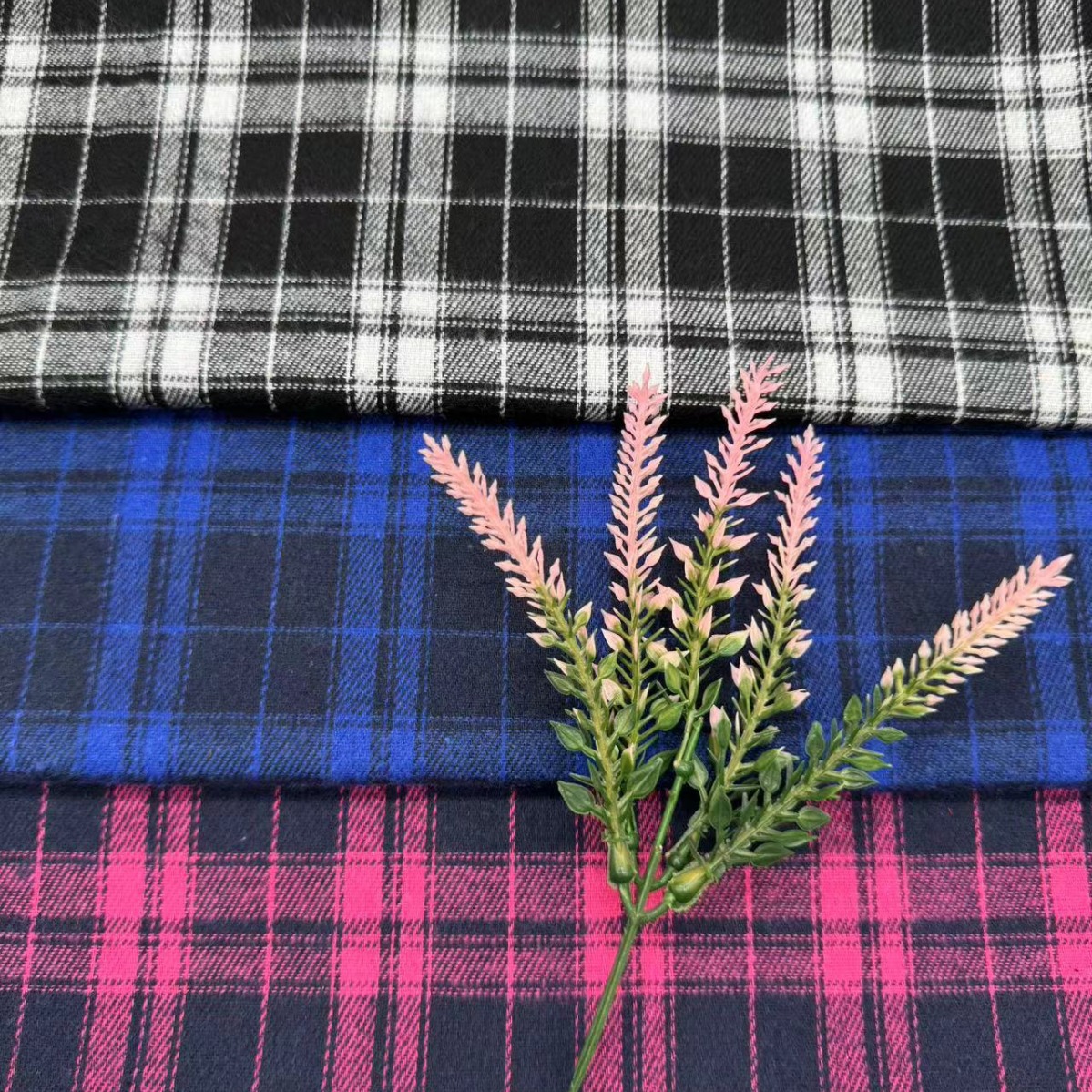 涤棉斜纹单面磨毛男装衬衫面料时尚面料女装均可