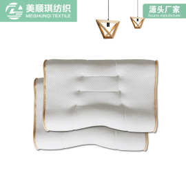 新款枕头高密度高弹性成人枕波浪型舒适睡眠枕头 支持批发