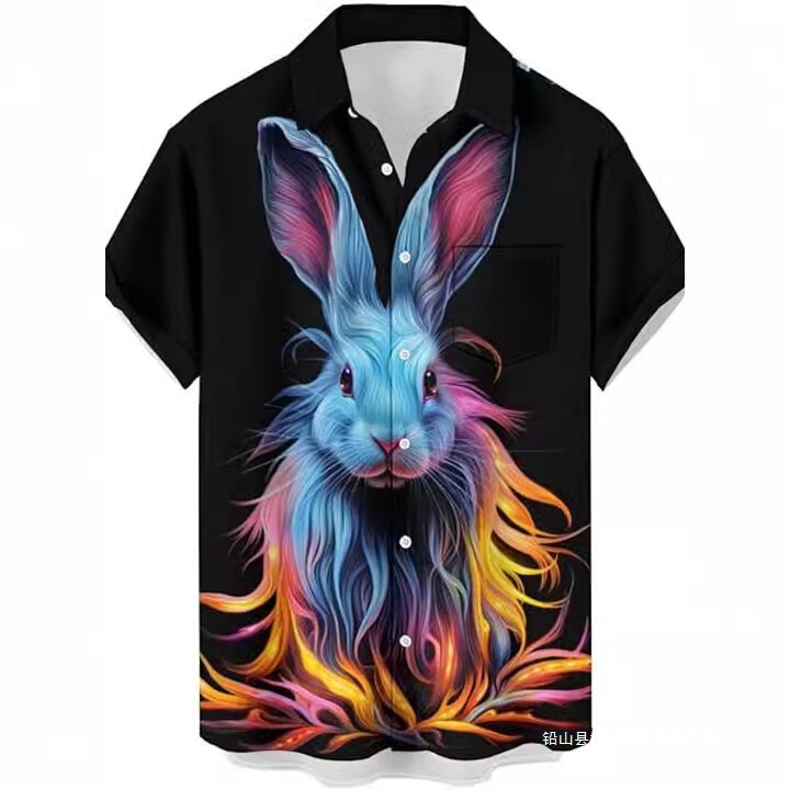 Halloween Shirt Fashion Button Up Shirt Party Aloha Shirt Print Hawaiian Shirt Top PO