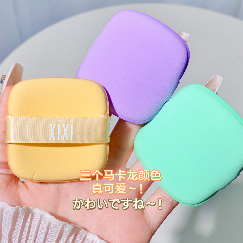 xixi粉撲超軟干濕兩用氣墊粉撲不吃粉不卡粉定妝粉底液散粉粉餅