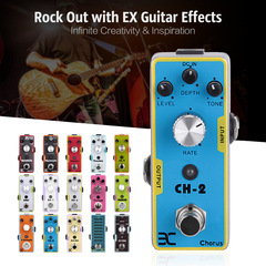 ENO effector electric guitar effector overdrive distortion vibrato chorus wah bass pedal