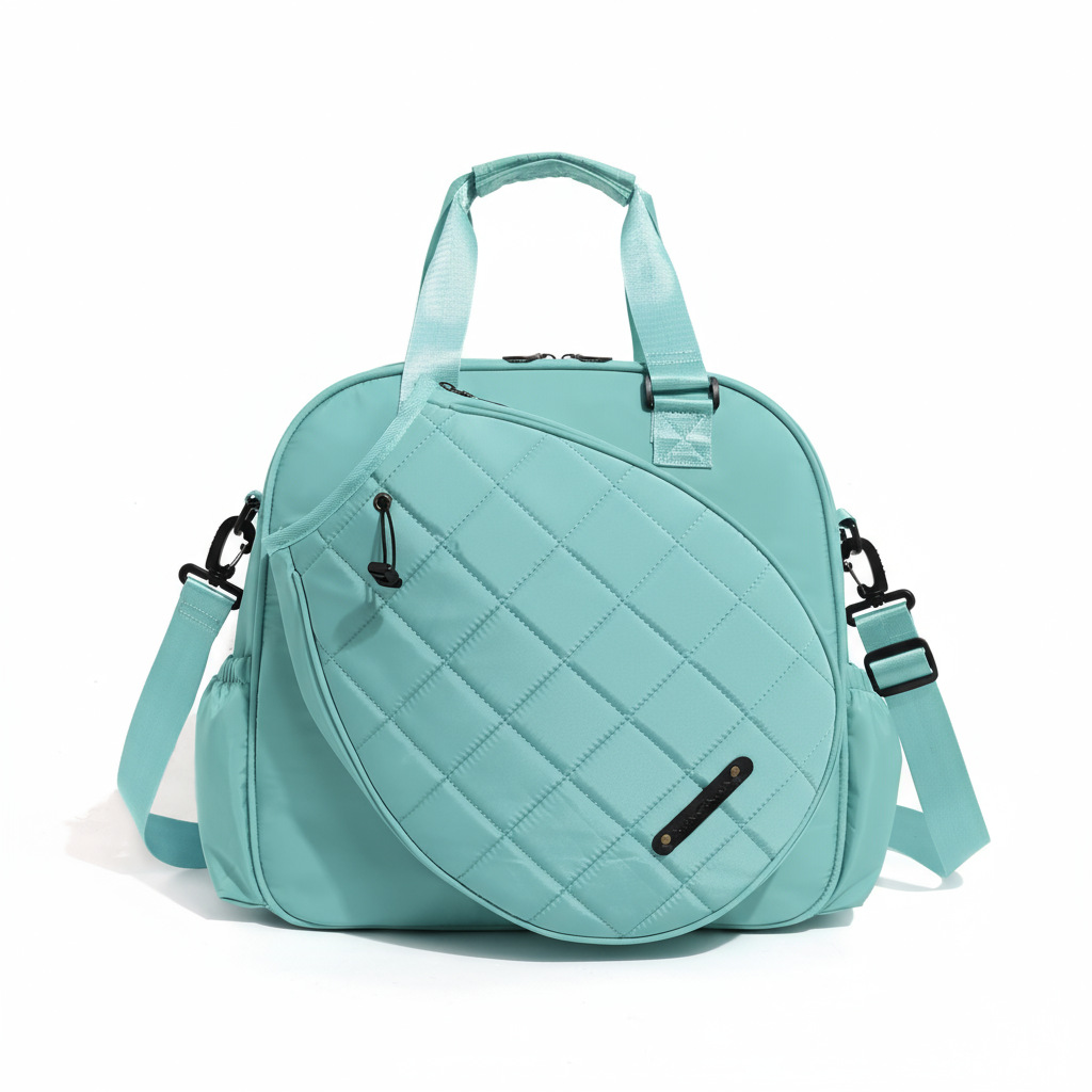 Bolsa de tenis de alto valor de mujer portátil de hombro bolsa de pelota de fútbol de venta caliente transfronteriza de gran capacidad independiente bolsa de bádminton
