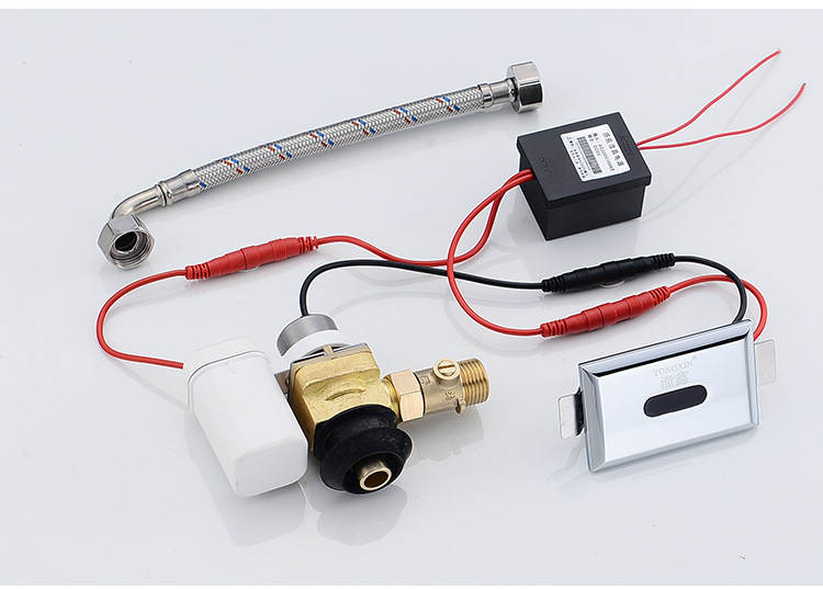 Ceramic integrated urinal sensor urinal, intelligent toilet urinal, automatic flushing valve, urine bag solenoid valve undefined