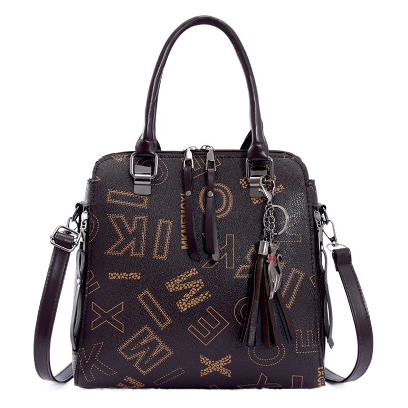 Comercio exterior bolsa de gran capacidad de las mujeres nuevo multi-pieza de las mujeres del bolso de impresión popular bolso de hombro de las mujeres