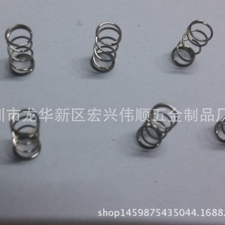 厂家直销激光模组弹簧 激光头小压簧 左旋点状定位镭射灯压簧