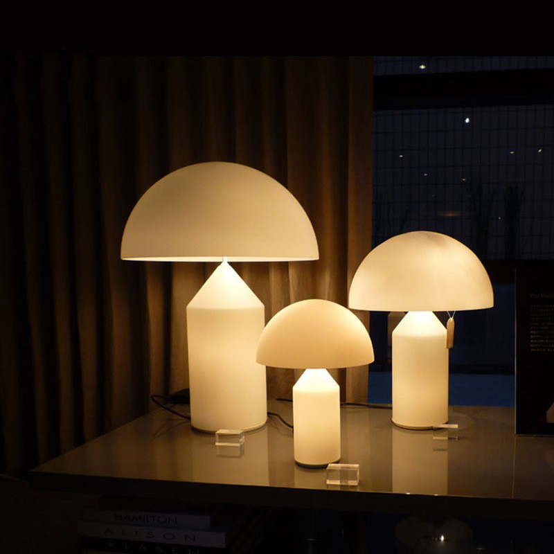 Italia OLUCE ATOLLO Hongo lámpara de escritorio Moderno Diseñador sala de estar dormitorio lámpara de cabezal de cama