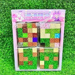 私の世界の磁気は積み木の小さい四角の子供のおもちゃを集めて磁気積み木の益智のおもちゃの模型の小さいプレゼントを詰めます。
