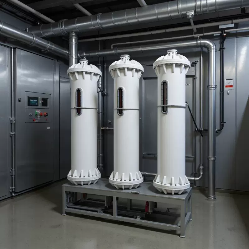 交换设备 离子交换树脂柱交换器 离子交换设备PP交换柱厂家