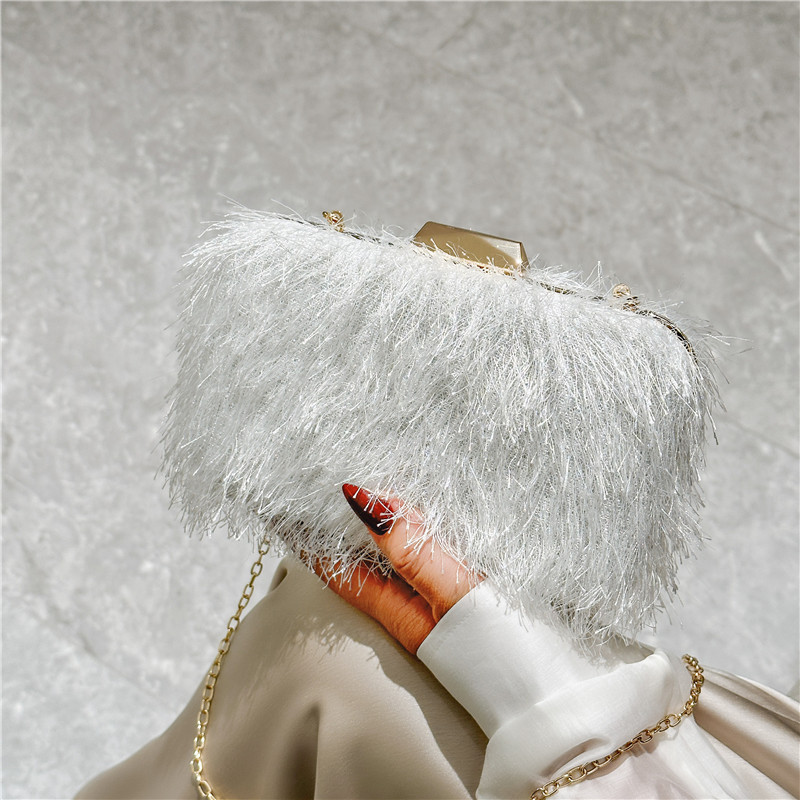 2025 nuevo temperamento transfronterizo bolsas de cena bolsas de mano de hombro bolsas acrílicas de alta calidad bolsas de caja de maquillaje