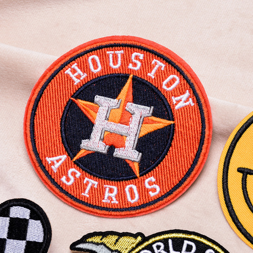 Junle embroidered badge clothing, glued edge badge cloth stickers, epaulettes, woven marks, chest badges, armbands, letter cloth stickers wholesale