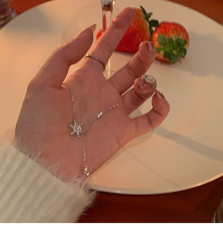 Halskette mit Stern-Anhänger, schlichte Halsketten, alltäglicher Schmuck für Frauen_voghion.com