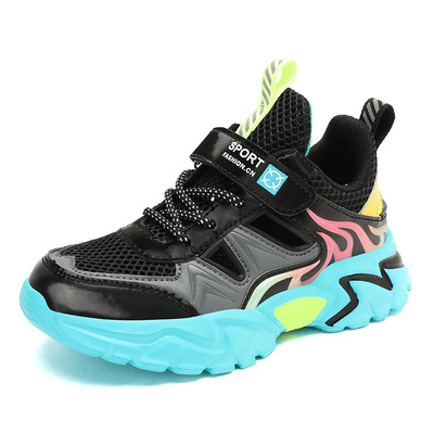 [ MQ705 ]Spring and summer New products children fashion Korean Edition gym shoes men and women ventilation light Children's shoes