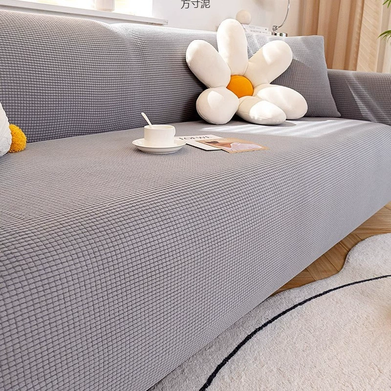 Sofa Cover Elastic Universal, Thickened Stretch Slipcover, Simple Elegant Design, Multi Sizes