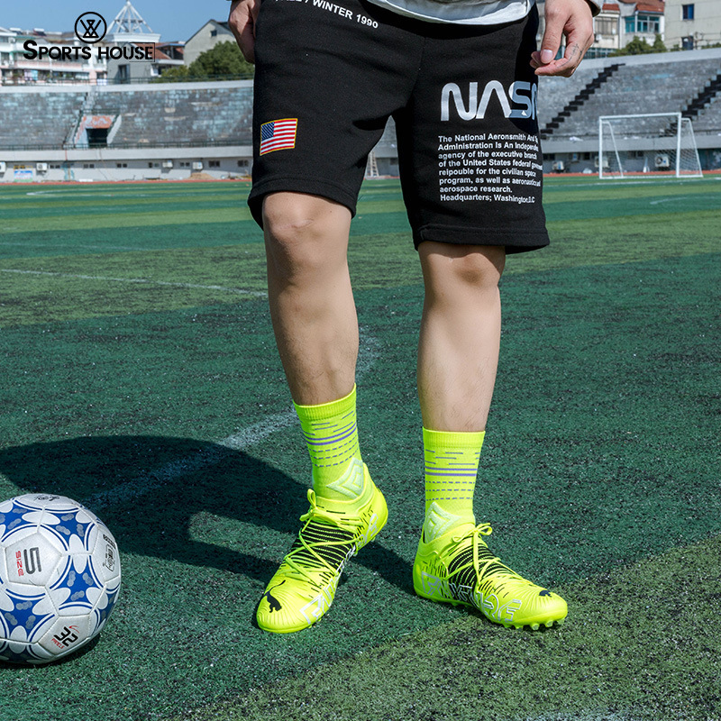 Sport's House sports home Youth autumn and winter tube thickened towel bottom professional football socks