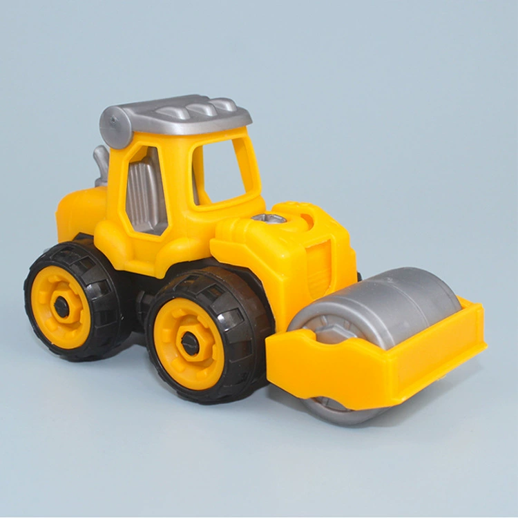 Constructor, children's toy car, excavator, set, engineering vehicle, DIY