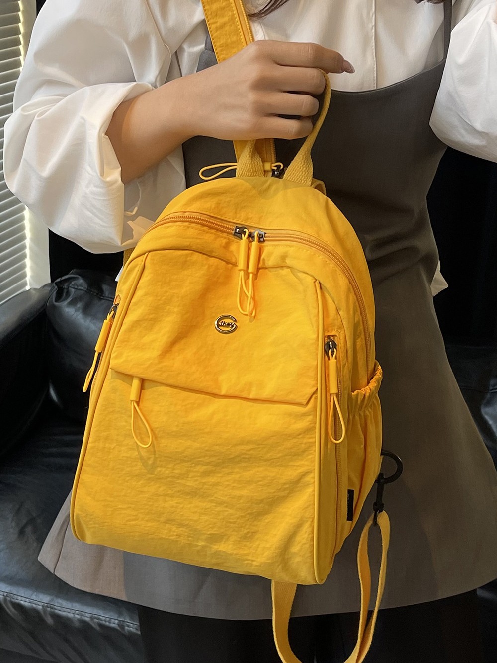 Capacious backpack