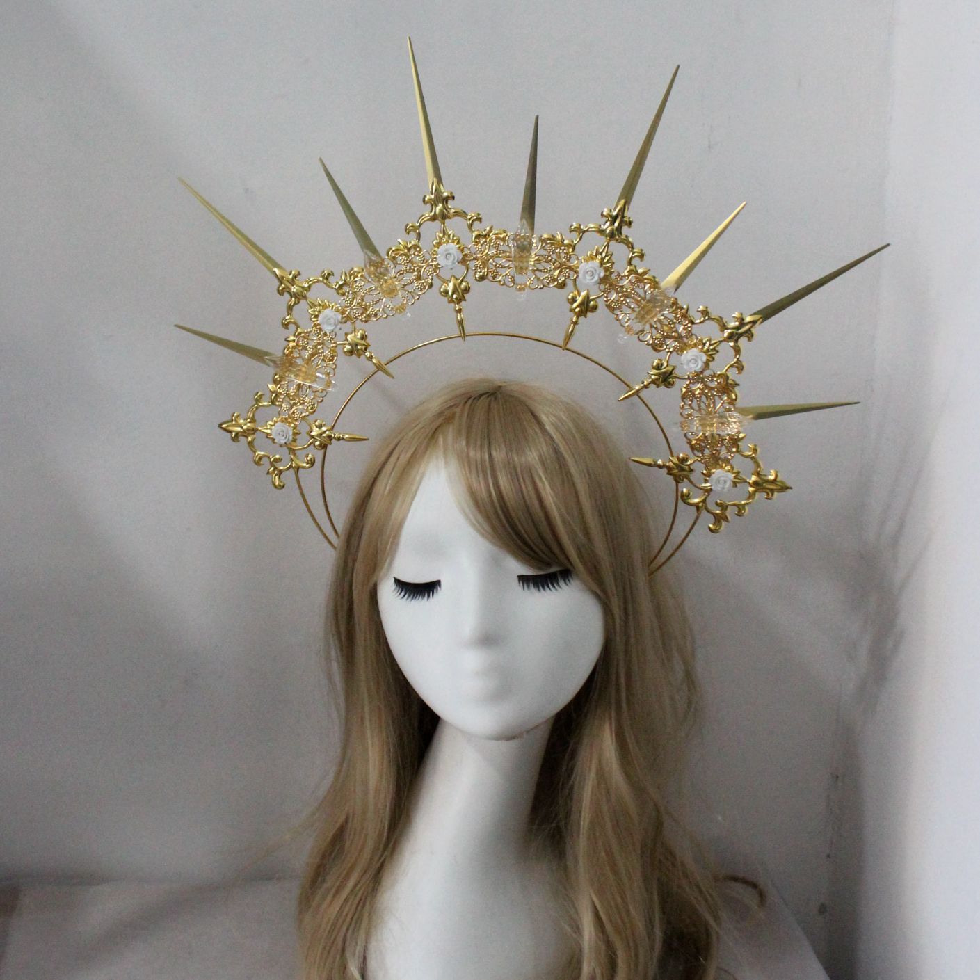 Diy hecho a mano apertura Lolita corona material paquete hecho a mano foto gótico retro joyería combinación Accesorios