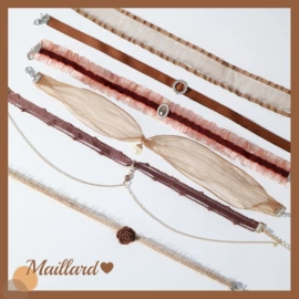 项链;项圈;眼镜链