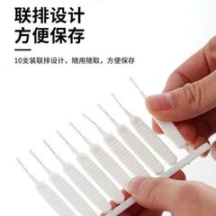 Shower Head Cleaning Brush, Faucet Crevice Scrubber, Anti-Clog Shower Nozzle Tool – Multi-Functional Cleaner for Unblocking and Deep Cleaning