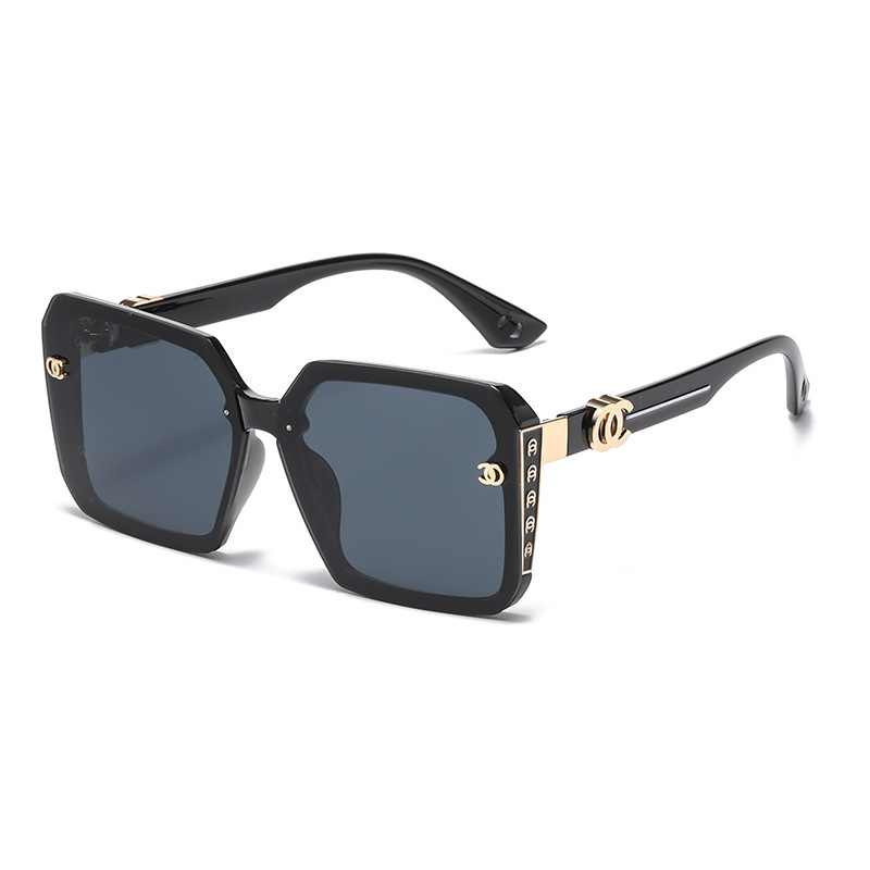 Stylish Uv Protection Sunglasses For Women Square Large Frame_voghion.com