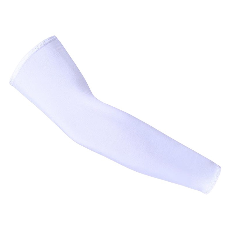 Factory Direct sales Korean men's riding oversleeve summer ice silk sleeves outdoor bicycle breathable sun protection fingerless arm guard