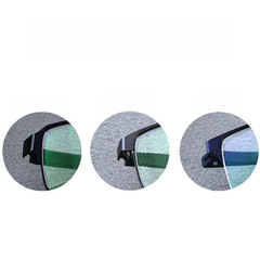 Sensory color-changing plain glasses men's trend fashion anti-blue light ultraviolet light can be fitted with nearsighted glasses frame wholesale 