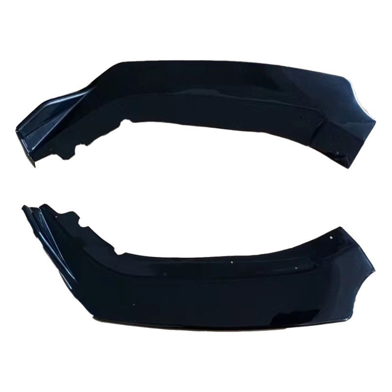 Suministro directo de fábrica Modificación del automóvil nueva pala delantera de doble capa de cuatro secciones con tamaño de lengua que rodea el labio spoiler delantero de pala delantera